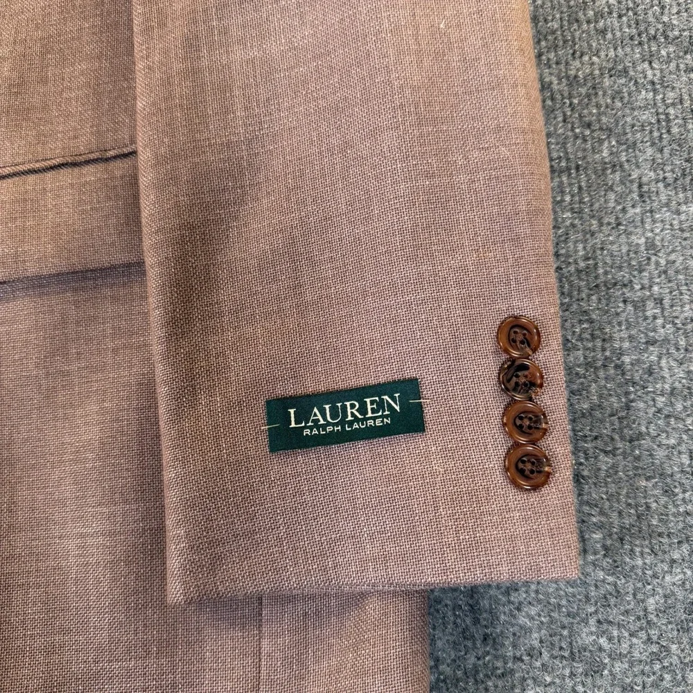 Lauren Ralph Lauren Mens Ultraflex Lexington Sport Coat Rose Pink 43R NWT